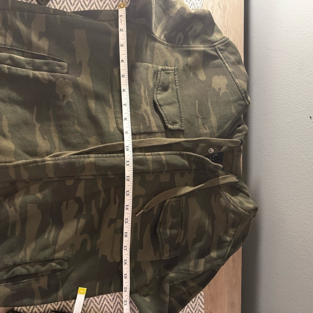 Anthropologie Sanctuary Green Camouflage Utility Jacket - Picture 5 of 8